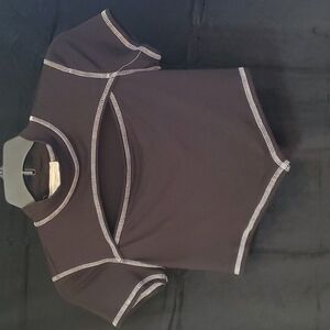 No Comment Juniors Extra Large Crop Top